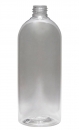PET-Flasche 500ml rund klar, Mündung 28/410